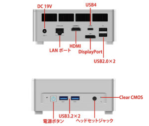 UM750L インターフェイス